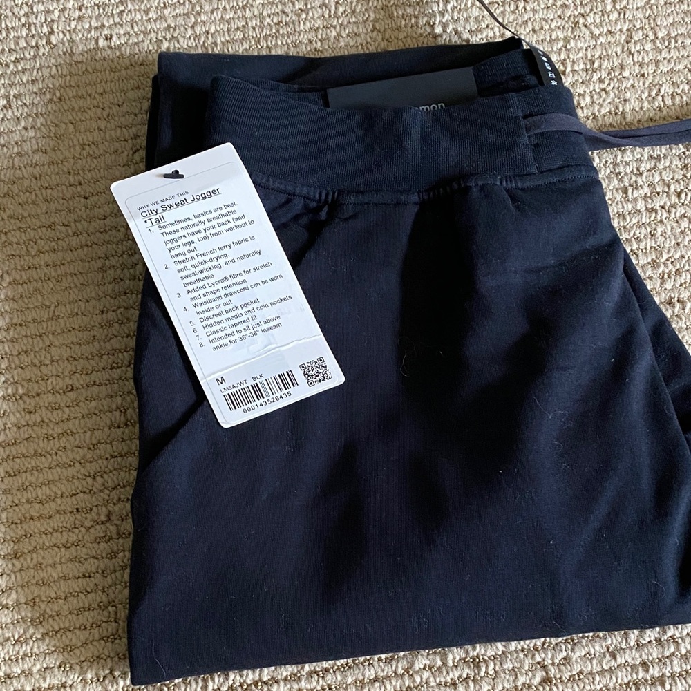 lululemon athletica Black Joggers